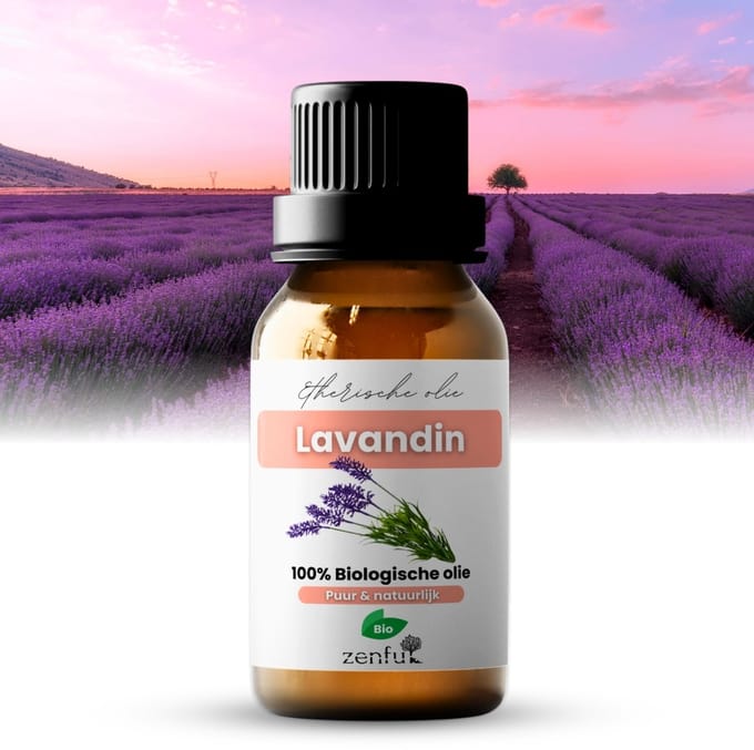 Lavandin etherische olie - Lavendel olie - 100% Puur & Biologisch - Aromatherapie - Geur - Diffuser - 10 ml