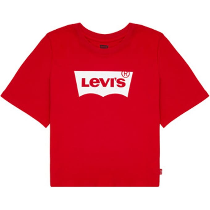 Levis  T-shirt Korte Mouw LIGHT BRIGHT CROPPED TEE