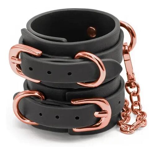 Bondageset Bondage Couture Wrist Cuffs Zwart