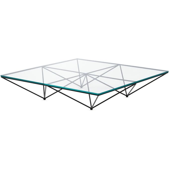 B&B Italia - Alanda '18 Salontafel Vierhoekig - transparant