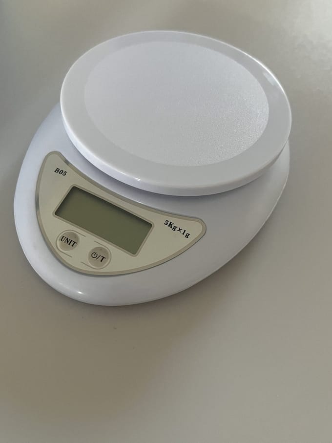Afecto - Keukenweegschaal Digitaal - Weegschaal Keuken - wit
