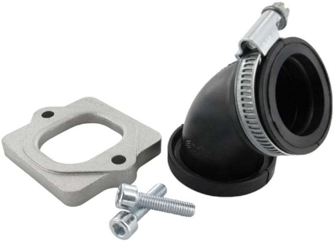 spruitstuk draaibaar piaggio 2t 26-28mm polini 215.0429