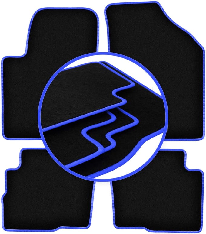 CARLUX-BLUE automatten voor: Kia Soul I crossover (2009-2013)