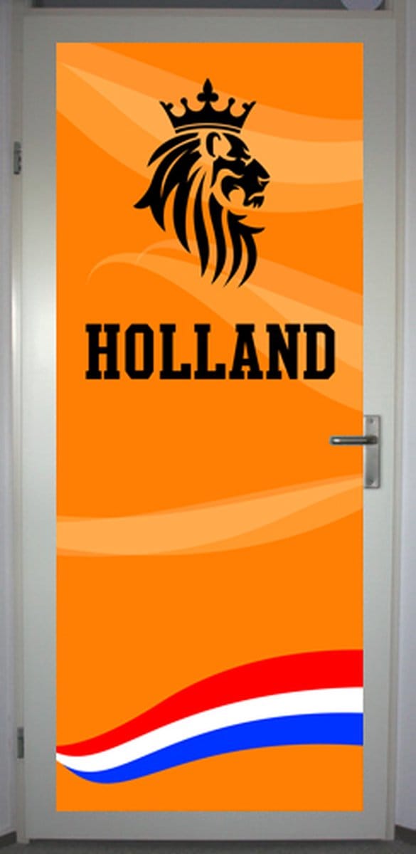 Deurposter 'Holland - deursticker 75x195 cm
