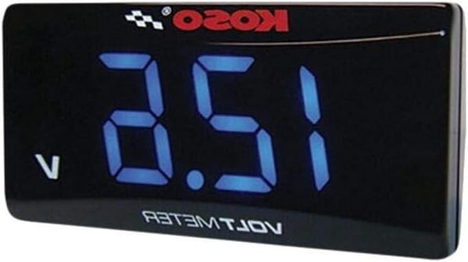 Volt Meter - Universele Meter - Spanning Controleren - Super Slim Design - 17 x 11.1 x 4 cm - Zwart