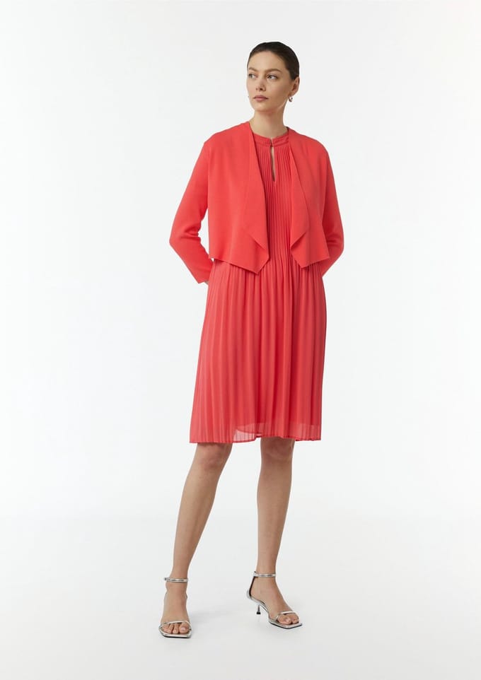 Drapeer Cardigan Soepele Flatterende Silhouette Dames COMMA