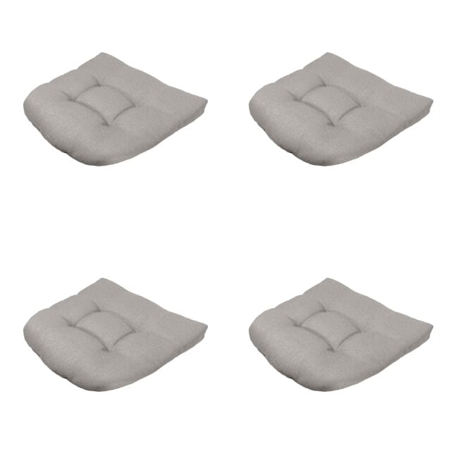 Madison zitkussen napels - 46x46x6cm set van 4