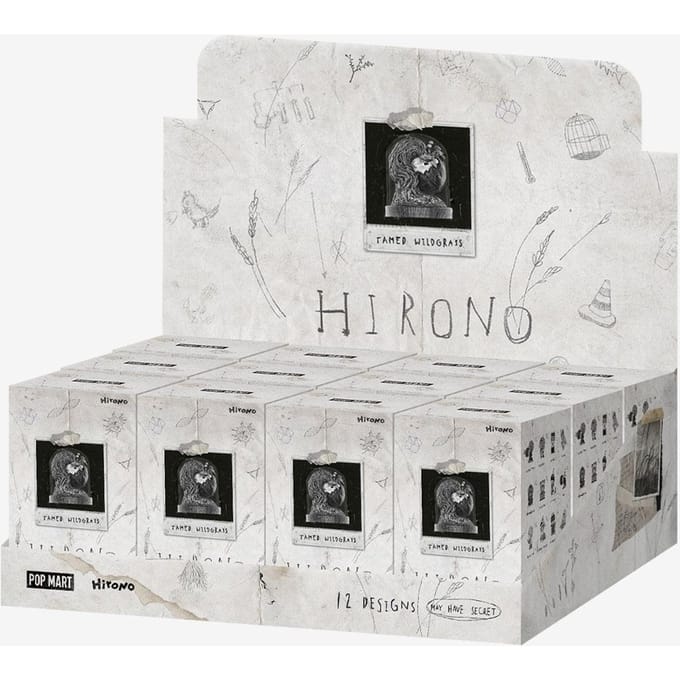 POP MART Hirono Tamed Wildgrass Serie Figuren Blind Box