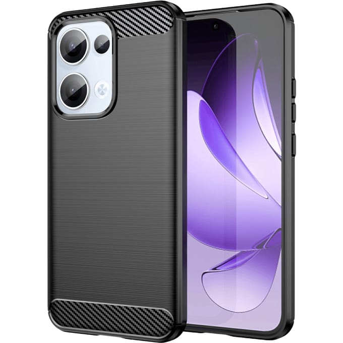Mocaa Oppo Reno13 5G Brushed Hoesje Zwart