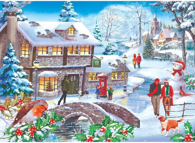 Winter Walk Puzzel 500 XL Stukjes