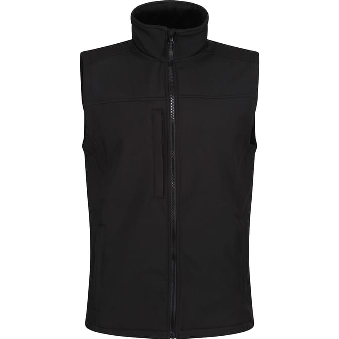 Regatta Heren Flux Softshell Gilet (Zwart)