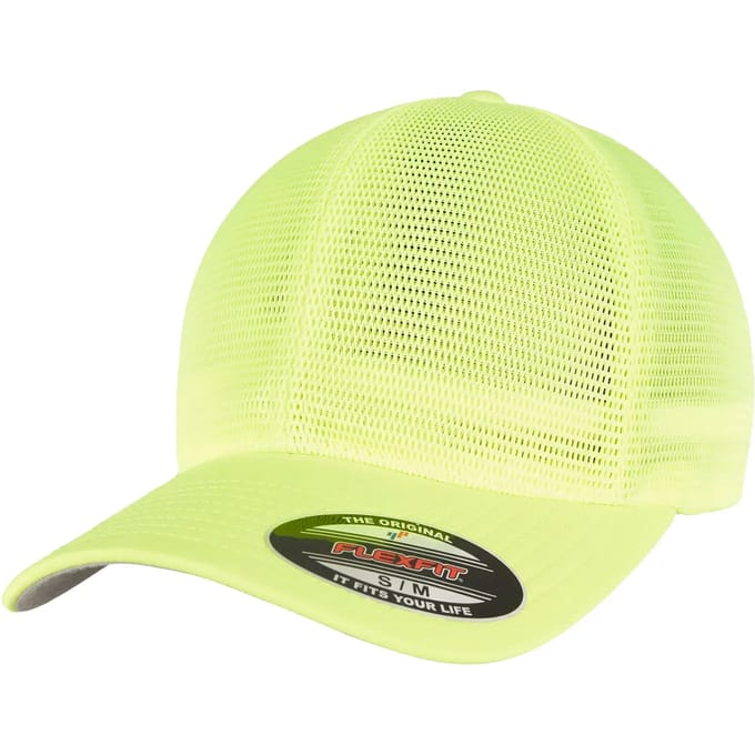 Flexfit - YP CLASSICS 360 OMNIMESH CAP neonyellow one size Pet - Geel
