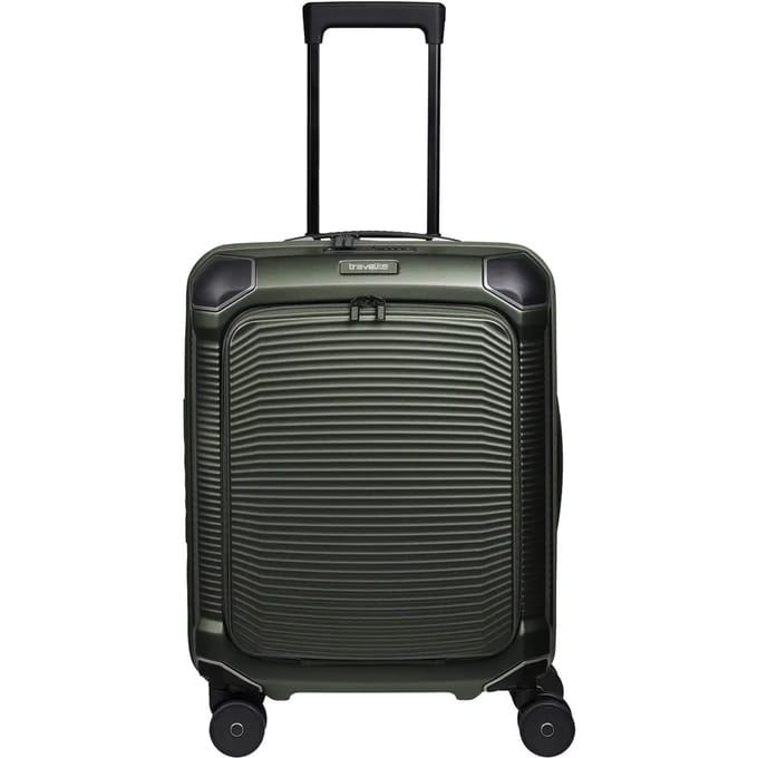 Travelite Millennium S+ handbagage koffer 55 cm pine green