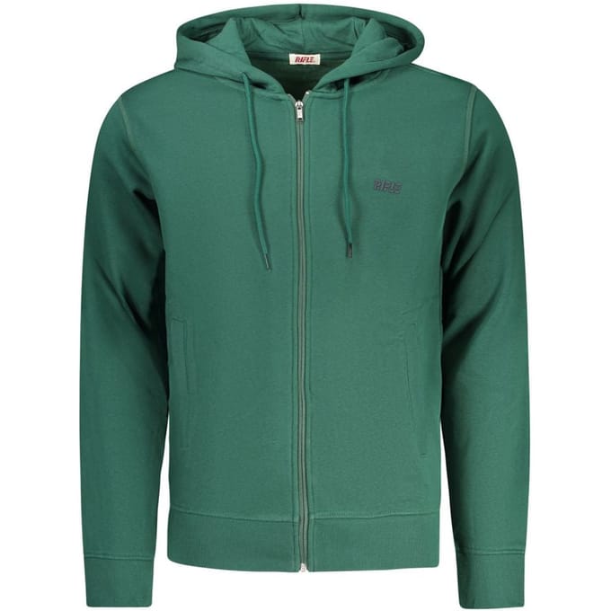 Rifle Verde Katoenen Heren Hoodie
