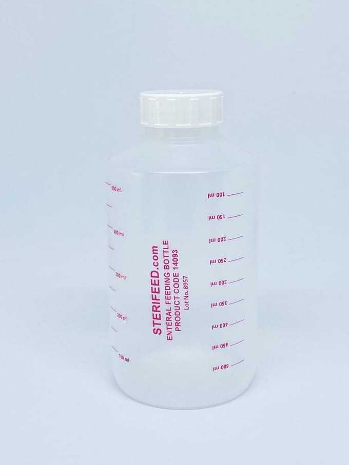 Herbruikbare Babyfles 500 ml - 3 stuks