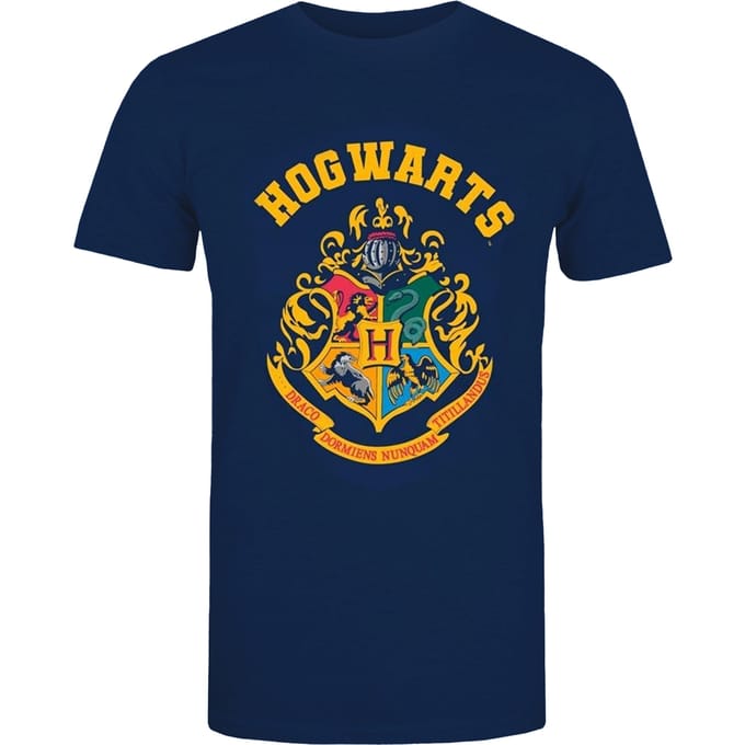 Harry Potter Dames/dames Zweinstein Sterrenbeeld T-shirt (Blauw)