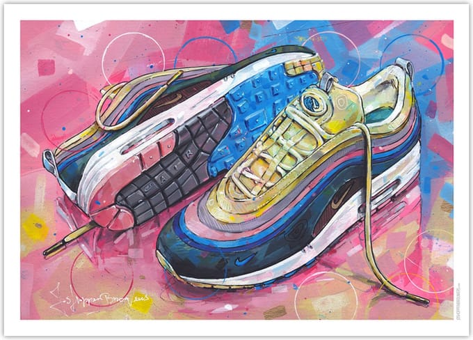 Sneaker poster Sean Wotherspoon 70x50 cm