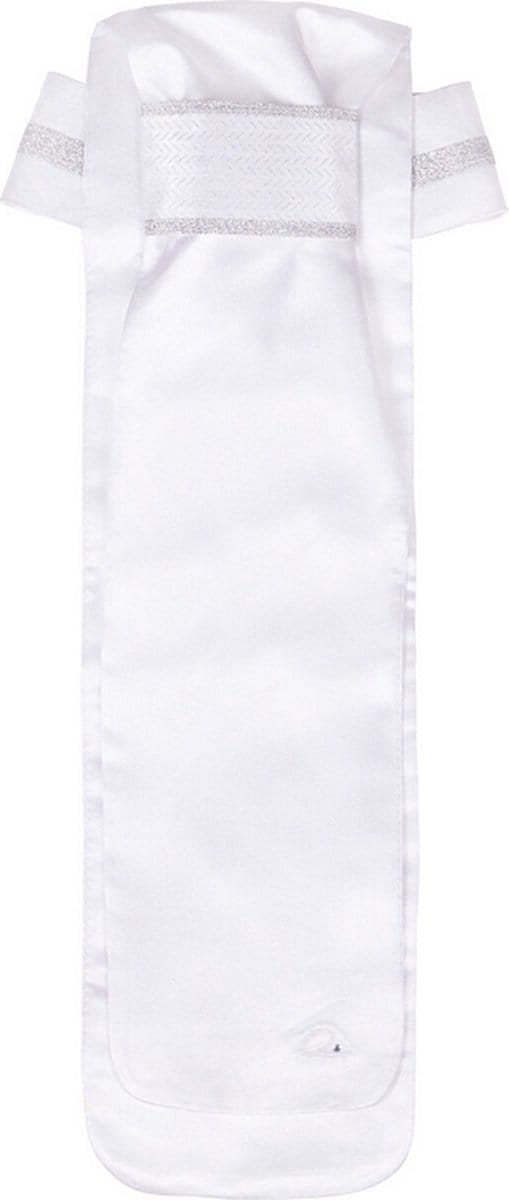QHP Plastron Kae - maat S - White-Silver