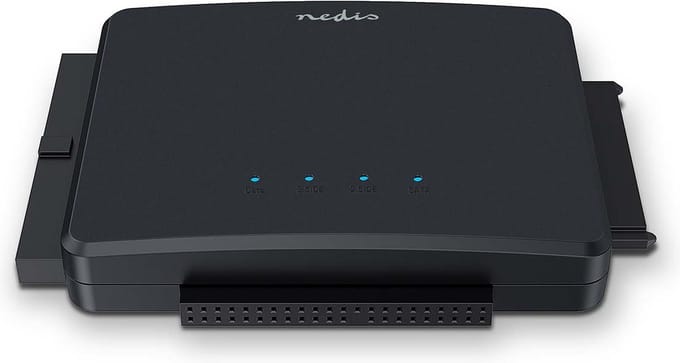 Nedis Hard Disk Adapter | USB 3.2 Gen1 | 2.5 / 3.5 " | IDE + SATA | Mains Powered