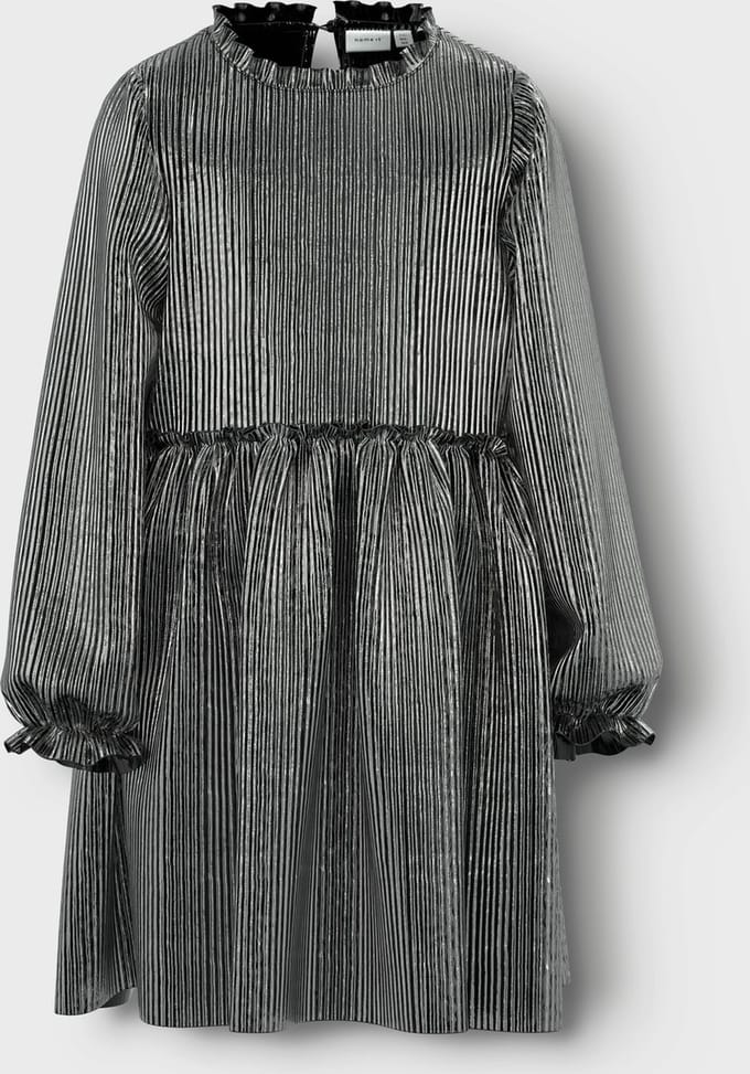 NAME IT NKFRITALLICA LS DRESS PB Meisjes Jurk - Maat 158