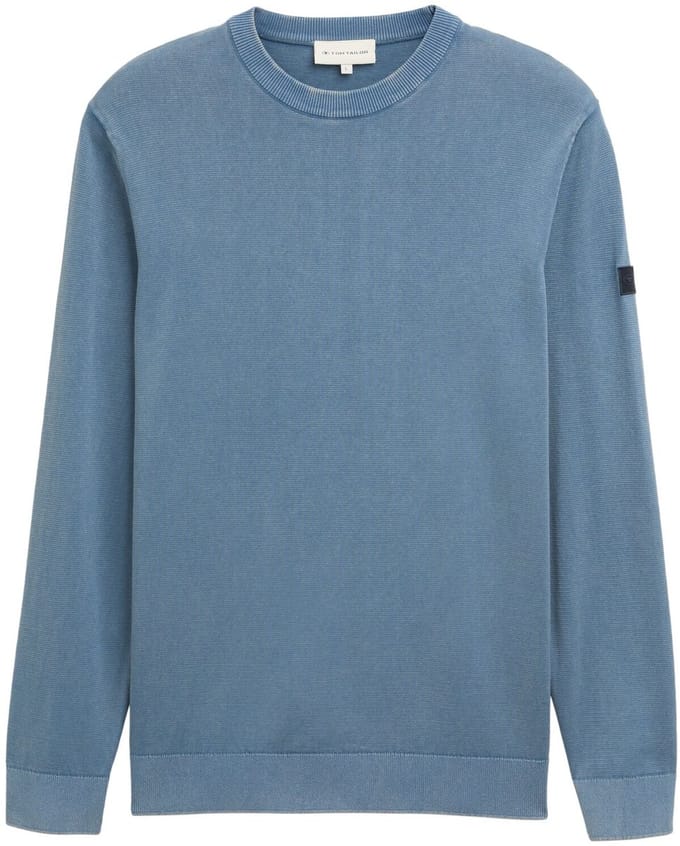 Tom Tailor - Katoenen trui - Maat M - mystical blue