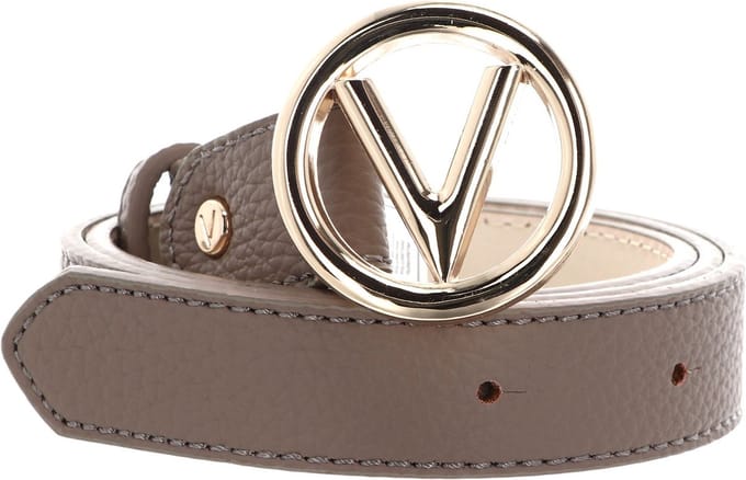 VALENTINO Riem Round Belt W110 Taupe / Oro Bruine