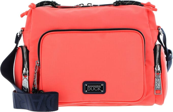 MANDARINA DUCK Schoudertas Style Crossover Coral Koraalrood