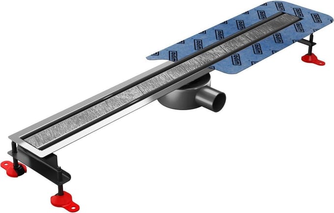 Douchegoot Low Profile Roestvrij Staal 80 cm Invisible Slim