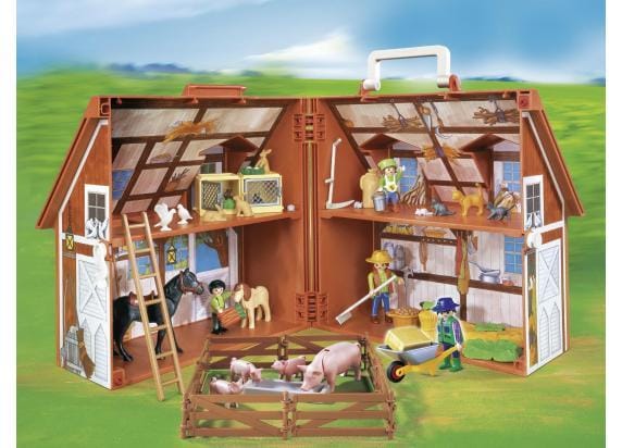 PLAYMOBIL 4142 PROMO Mijn Meeneem Boerderij Bouwsets