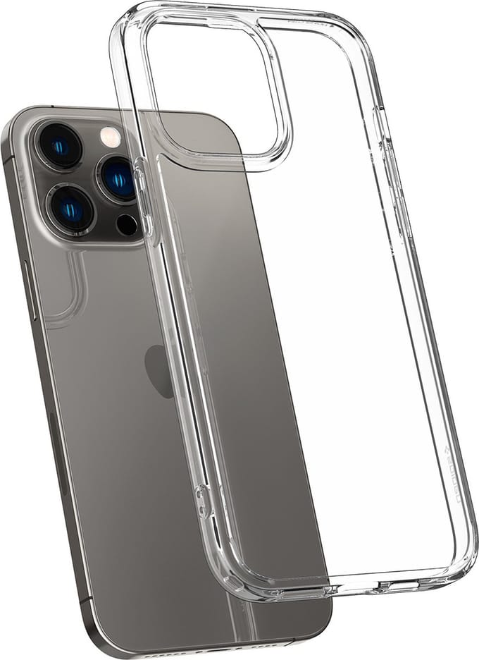 Spigen Crystal Hybrid - crystal clear - iPhone 14 Pro