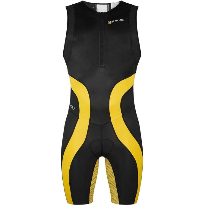 Skins Triatlonpak voor heren (Zwart)