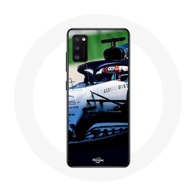 Coque pour Samsung Galaxy S20 Formule 1 Pierre Gasly Pilote F1 Blanc