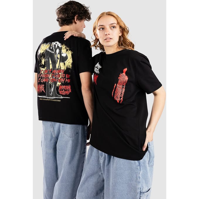 Any Means Necessary Abandon T-Shirt zwart