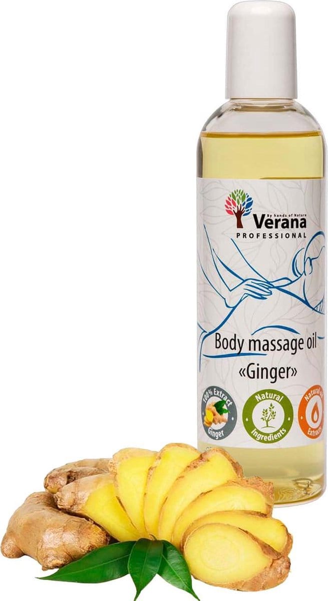 Verana Massageolie Gember 250ML