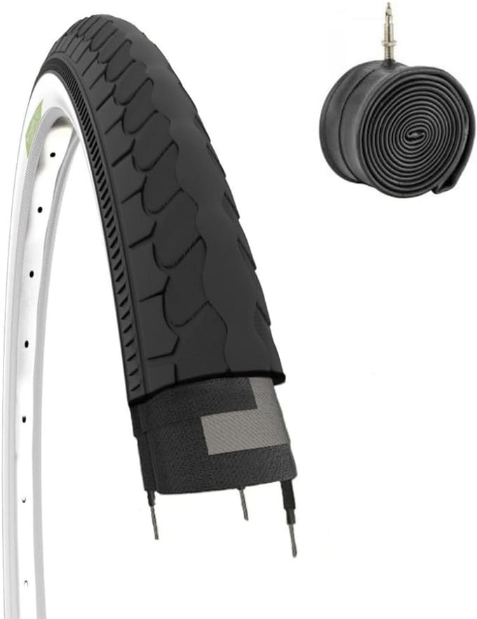Hoge Kwaliteit Fietsband 26 x 1 3/8 inch (37-590) Wit voor Stadsfiets