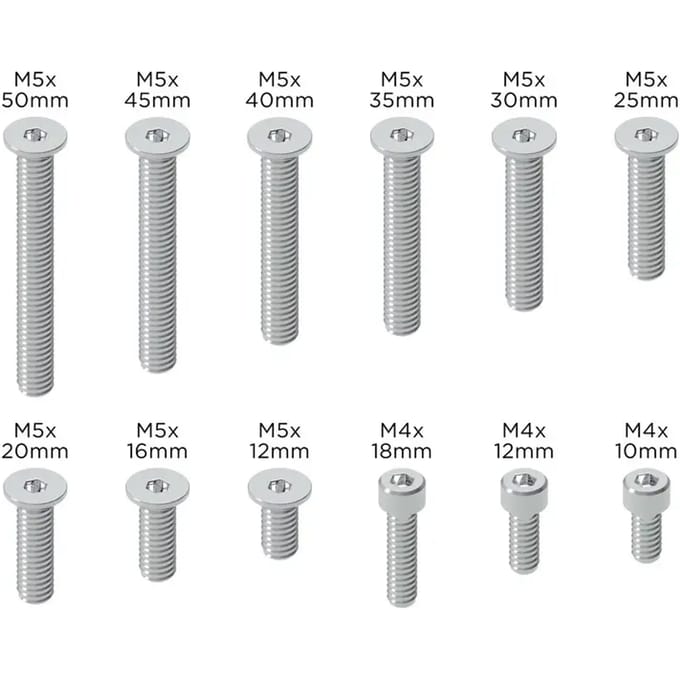 Vervangende schroefset Quad Lock V2