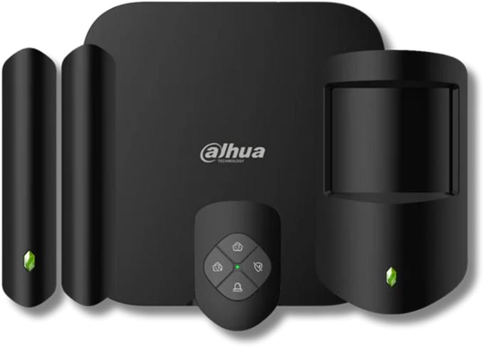 Dahua -ARC3800H - Alarm - Draadloos - Kit - Zwart