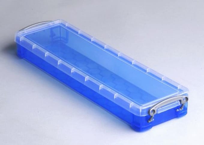Handige Transparante Opbergdoos 0,8 Liter - Ideaal voor Creatief Gebruik