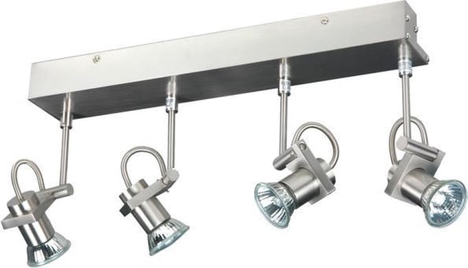 Linea Verdace - Spot Sirius - Nikkel mat 4X50W - Gz10