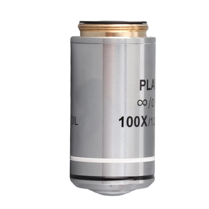 Oneindige Objectieflens 100X 20,2 mm Microscoop Objectieflens Accessoire
