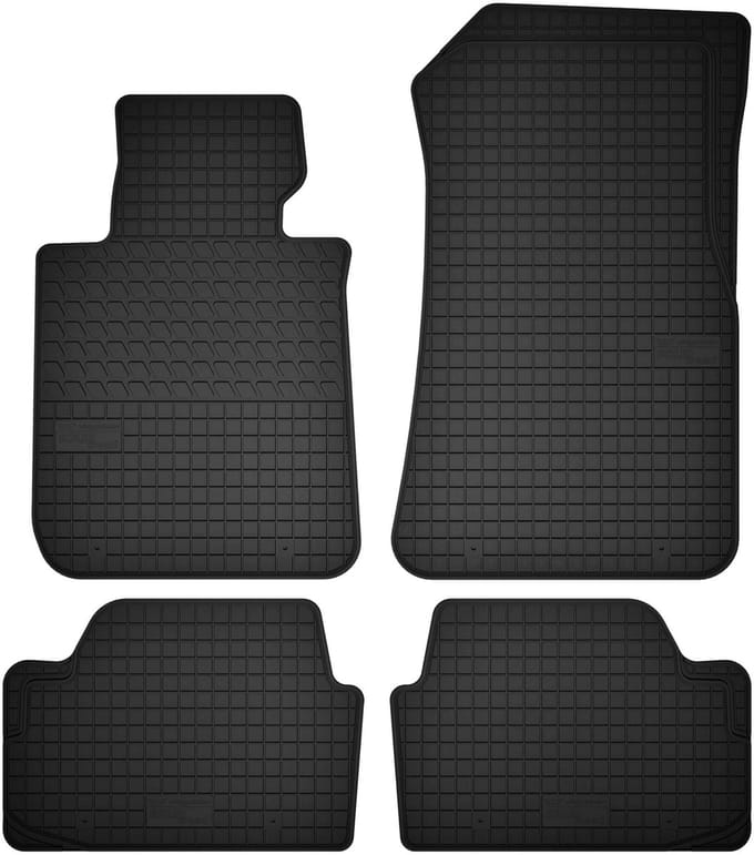 Wielganizator SolidTread - BMW 1 Serie - E81 E87 Hatchback - 2004-2011 - Zwarte Rubbermatten