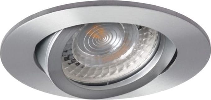 Kanlux EVIT inbouwspot rond aluminium