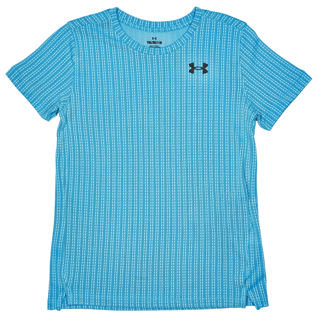 Under Armour Tech T-shirts Kinder - Blauw - Maat 127 - 137 CM - Poly Jersey
