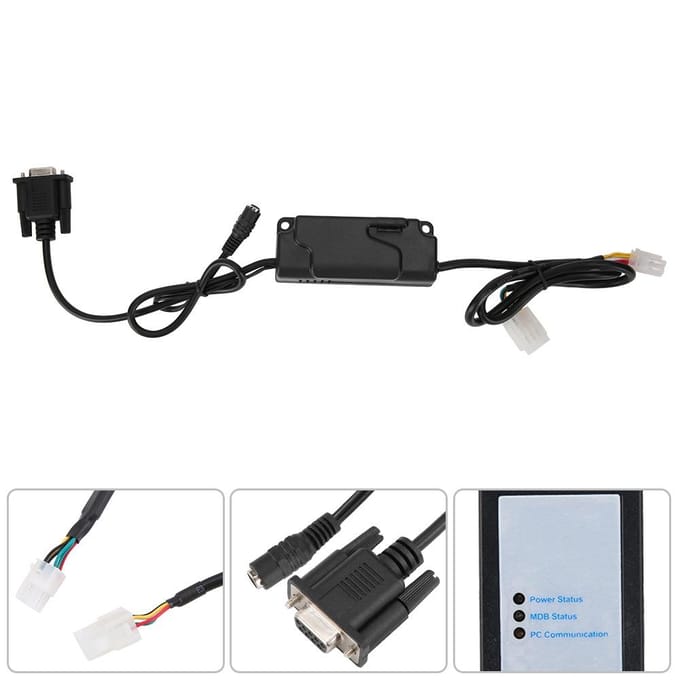 Convertisseur RS232 pour appareil de paiement MDB vers PC pour validateur de pièces MDB black