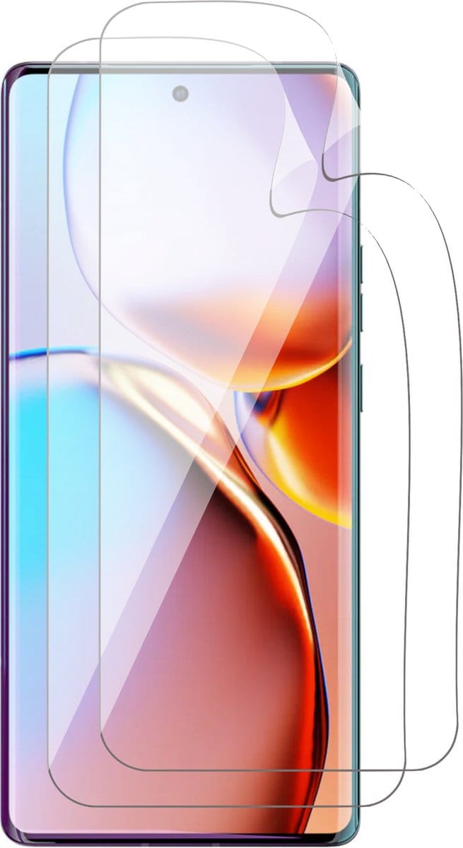 Screenprotector geschikt voor Motorola Edge 40 Pro - 2x FlexGuard Screen Protector