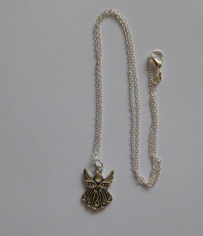 Ketting met hanger beschermengel.