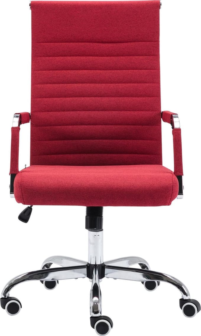 CLP Amadora Bureaustoel - Ergonomisch - Voor volwassenen - rood Stof