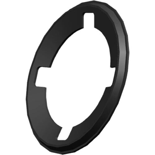 AEG knop, index, zwart, 140233403058