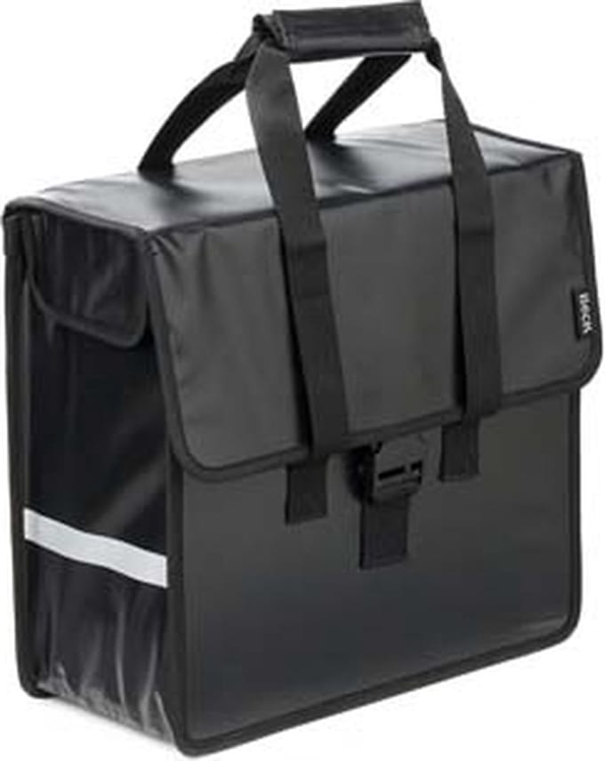 BECK Shopper Fietstas zwart bisonyl