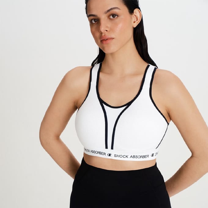 Shock Absorber Ultimate Run Sport BH Padded - Wit - 80D